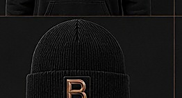 Bonded Beanie — Monogram