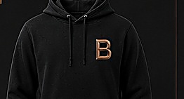 Bonded Hoodie — Monogram