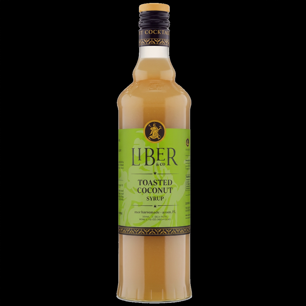 LIBER – Toasted Coconut Syrup – 375 ml
