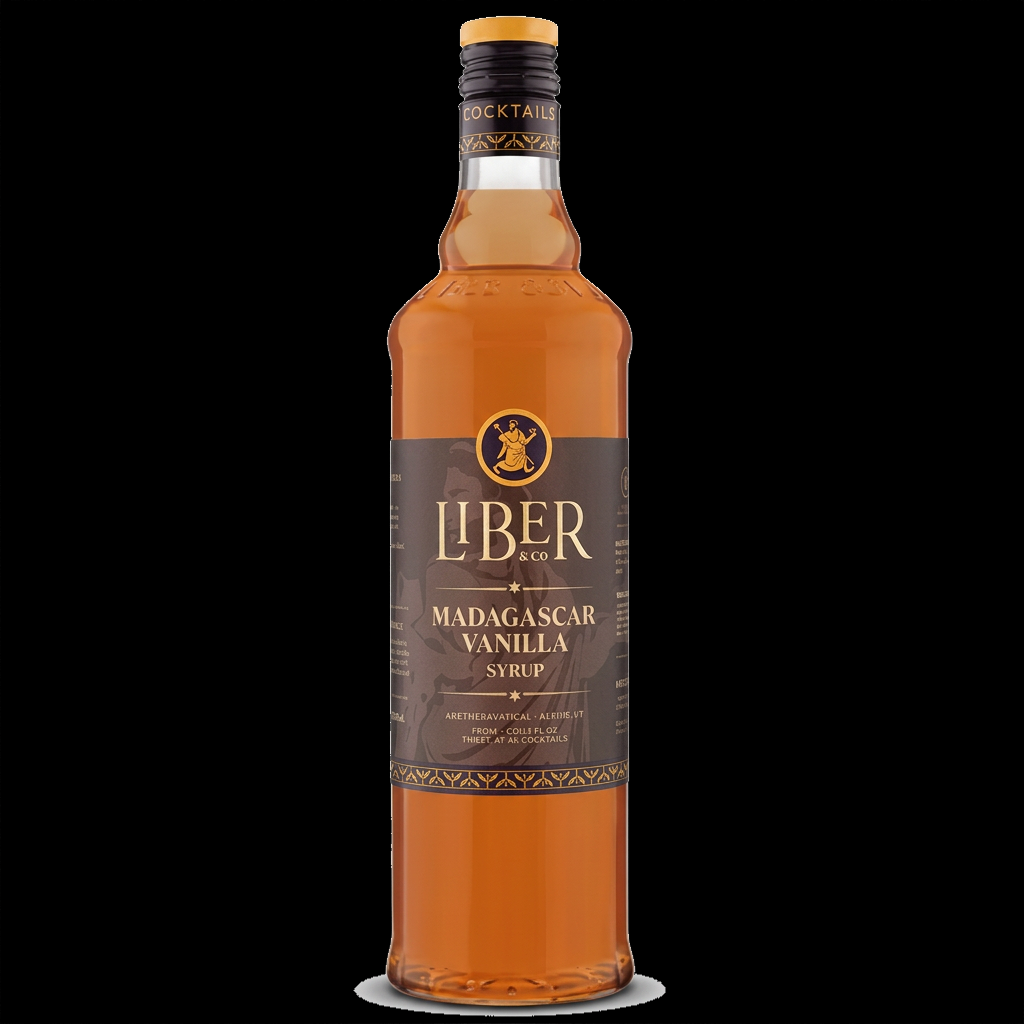 LIBER – Madagascar Vanilla Syrup – 375 ml