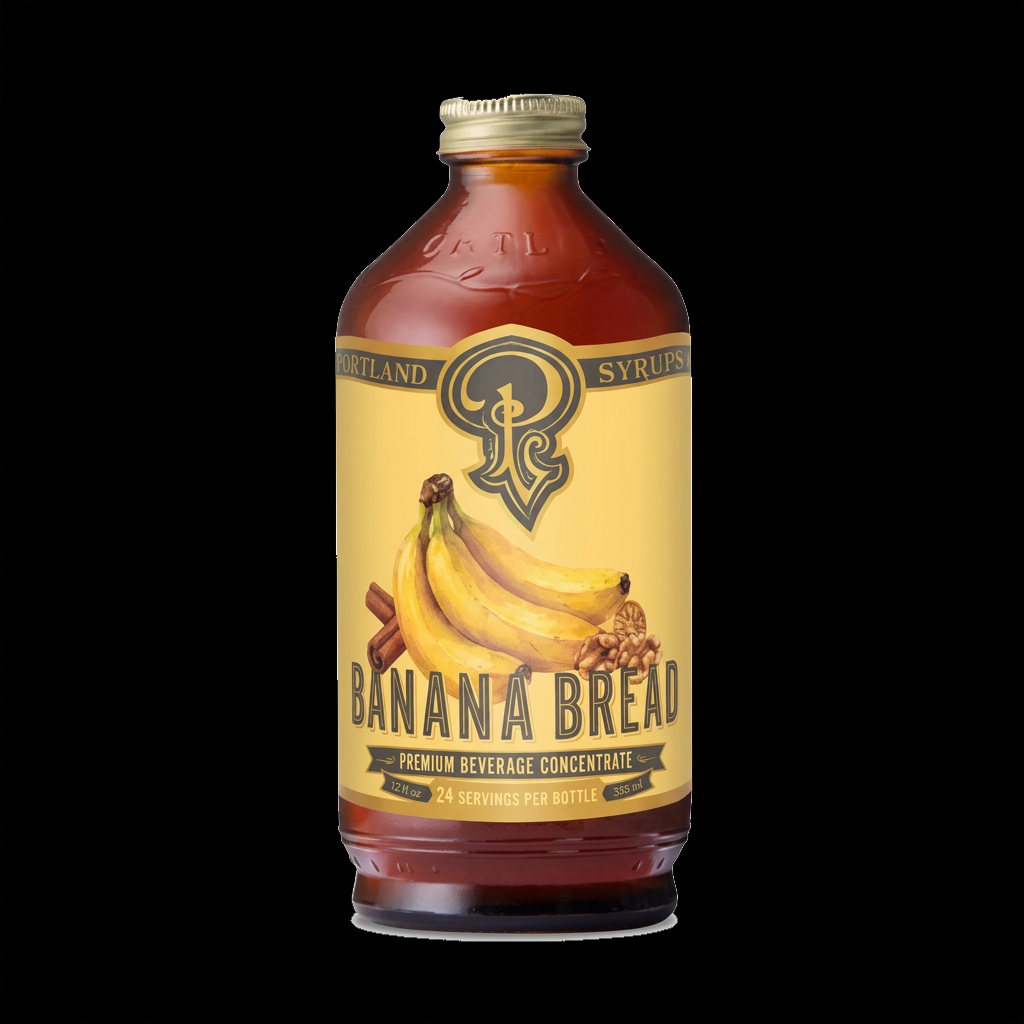 Portland Syrups – Banana Bread Syrup – 354 ml