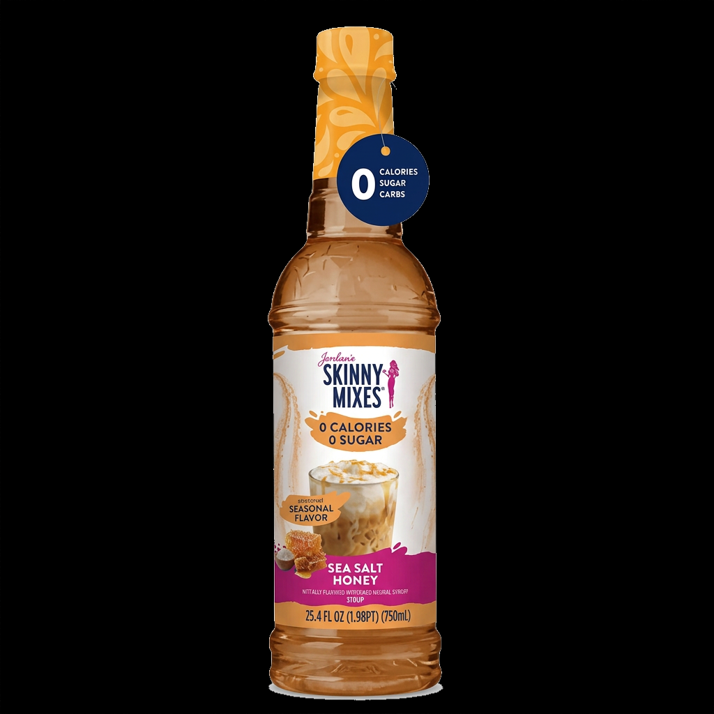 Jordan's Skinny Mixes – Sea Salt Honey Syrup – 750 ml