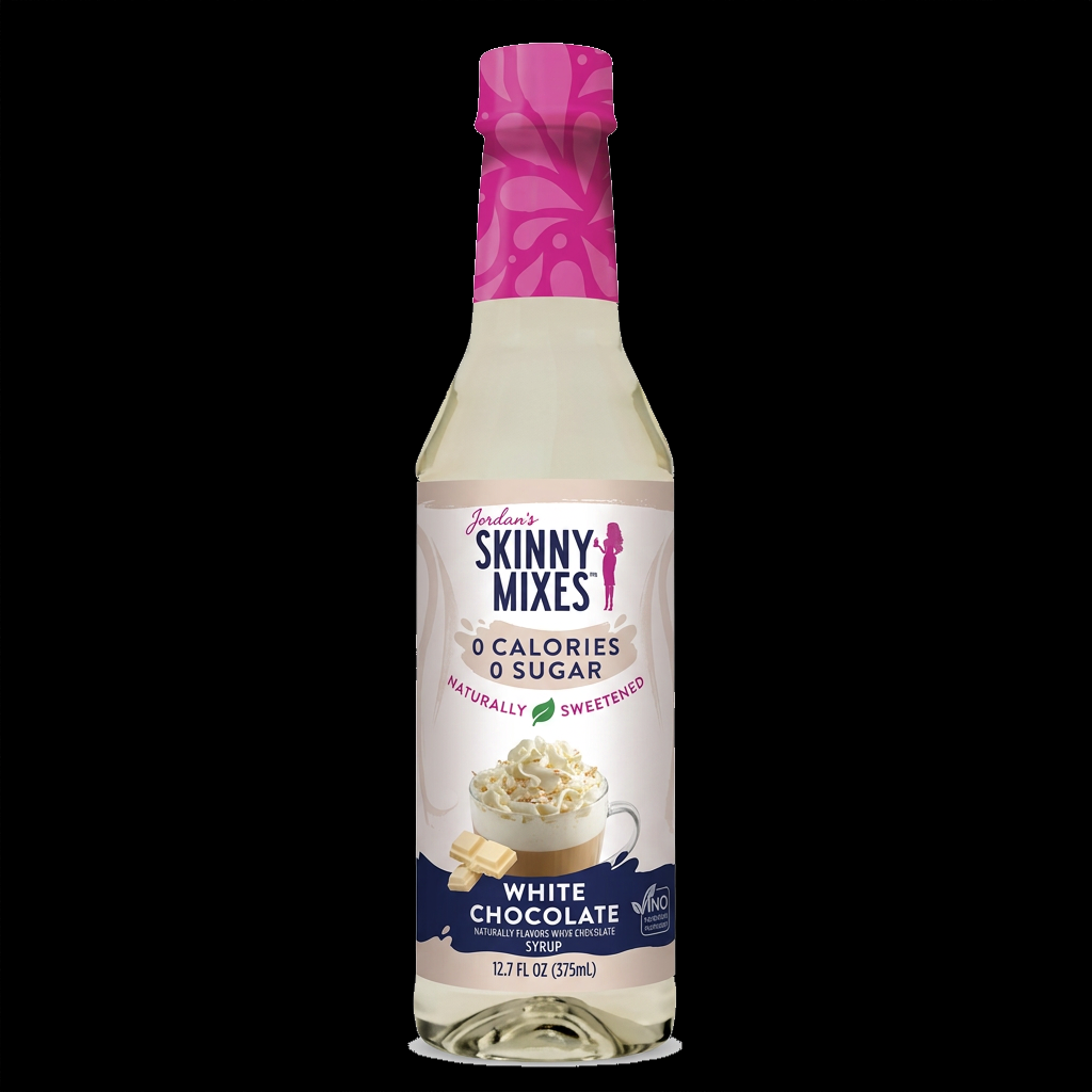 Jordan's Skinny Mixes – White Chocolate Syrup – 375 ml