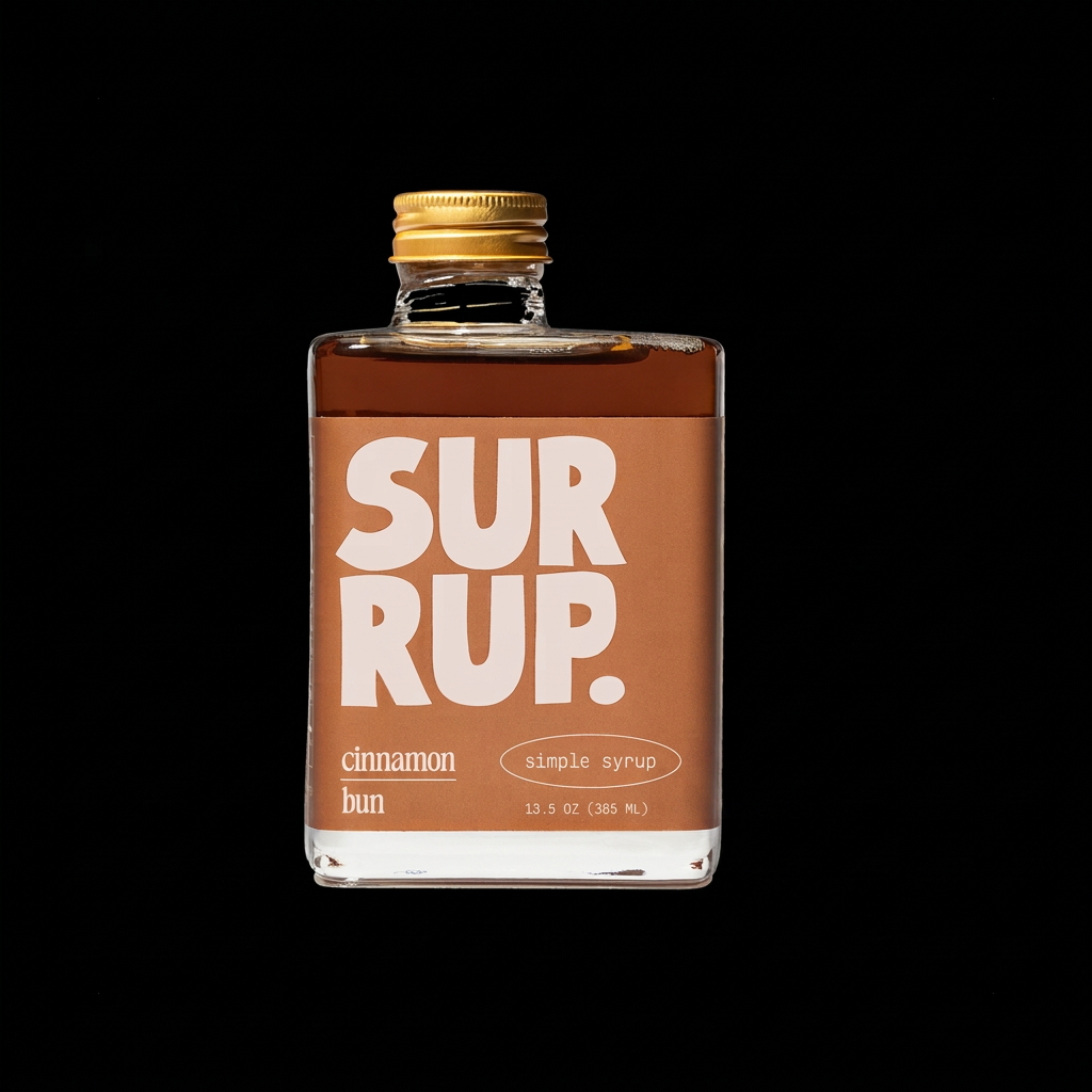 Surrup – Cinnamon Bun Syrup – 385 ml