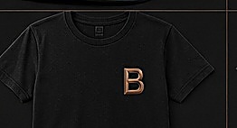 Bonded Tee — Monogram
