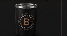 Bonded Tumbler — Heritage Badge